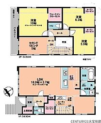 物件画像 千葉市稲毛区宮野木町5期　5号棟