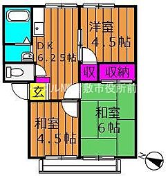 🉐敷金礼金0円！🉐ガーデン三宅ハイツＡ