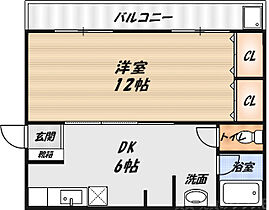 相互マンション  ｜ 大阪府高槻市川西町1丁目（賃貸マンション1DK・2階・40.32㎡） その2