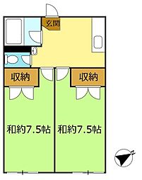 🉐敷金礼金0円！🉐小金原ハイム2号棟