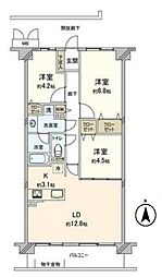 ソフィア戸田 3LDKの間取図画像