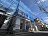 外観：2号棟敷地面積　73.04平米（22.09坪）。延床面積　122.59平米。2026年9月中旬撮影。