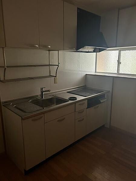 Beautiful mountainous landscape with colorful sky