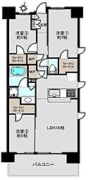ソライエシティザ・ガーデン 3LDKの間取図画像