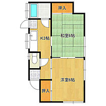 佐久間住宅 001 ｜ 茨城県土浦市並木2丁目（賃貸一戸建2K・--・34.78㎡） その2