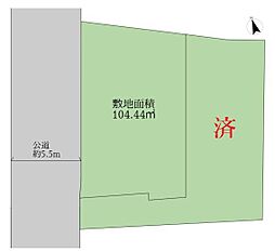 稲城市 東長沼 売地 1区画