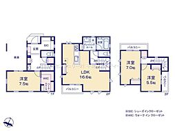 千葉市稲毛区園生町　新築戸建