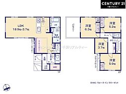 佐倉市上志津原　1号棟
