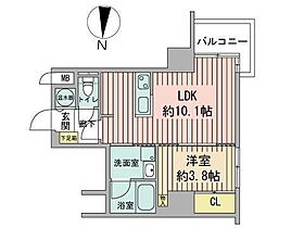 イリオスディオ  ｜ 北海道札幌市北区北二十三条西２丁目2-18（賃貸マンション1LDK・9階・35.17㎡） その2