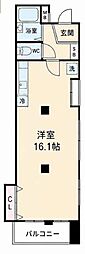 プチ・メゾン雪ヶ谷 ワンルームの間取図画像