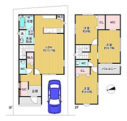 物件画像 東大阪市中石切町4丁目・2号地