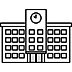 周辺：萩園中学校まで200m