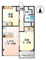 鳥取県鳥取市南安長３丁目90（賃貸マンション2LDK・3階・54.21㎡） その2