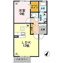 ジラソーレ 103 ｜ 鳥取県鳥取市雲山221-28（賃貸アパート1LDK・1階・45.42㎡） その2