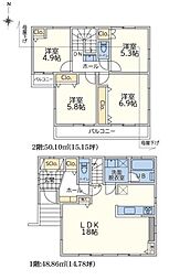 物件画像 長津田2丁目・新築戸建　I号棟