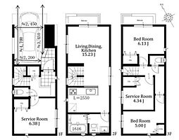 物件画像 東方町・新築分譲住宅　3号棟