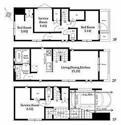 物件画像 荏田西2丁目・新築戸建6号棟