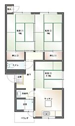 物件画像 淀団地第二住宅3棟　118号