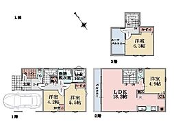 物件画像 横浜市中区小港町1丁目　新築一戸建て