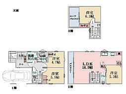 物件画像 横浜市中区小港町1丁目　新築一戸建て