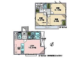 物件画像 横浜市青葉区柿の木台　新築一戸建て