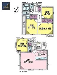 物件画像 青葉区松風台　全2棟1号棟