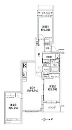 物件画像 ヒルズ等々力緑地ウエスト