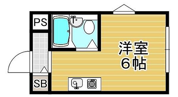 インテリジェントマンション・エソール ｜大阪府東大阪市上小阪４丁目(賃貸マンション1R・4階・16.00㎡)の写真 その2