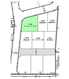 物件画像 和歌山市梶取分譲地（1号地の内容を掲載）