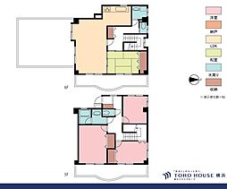 ヴェリテ根岸森林公園 4LDKの間取図画像