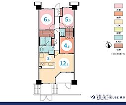 間取図画像 2SLDK
