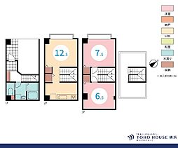 ノブヒルホドガヤ 2LDKの間取図画像