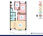 間取り：3LDK、専有面積74.04m2