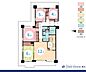 間取り：4LDK　専有面積91.25ｍ2