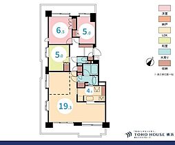 パークシティ本牧C棟 3LDKの間取図画像