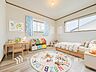 子供部屋：穏やかな寛ぎを届けるお部屋。※生成AIによるイメージです。家具・小物は販売価格に含まれません。