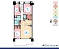 間取り：3LDK　専有面積76.23m2