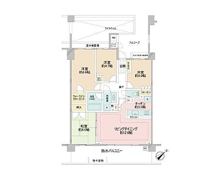 4LDK 間取り