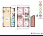 間取り：4LDK　建物面積98.53m2　土地面積100.11m2