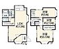 間取り：3LDK　建物面積70.64m2　土地面積80.93m2
