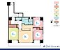 間取り：3LDK　専有面積66.64m2