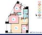 間取り：3LDK　専有面積60.13m2