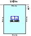 区画図：敷地面積約86坪の整形地！