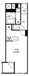グラン三番町 ワンルームの間取図画像