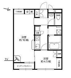 西八王子駅 5.8万円