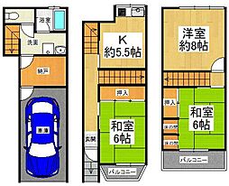 物件画像 平野区長吉出戸7丁目　中古戸建