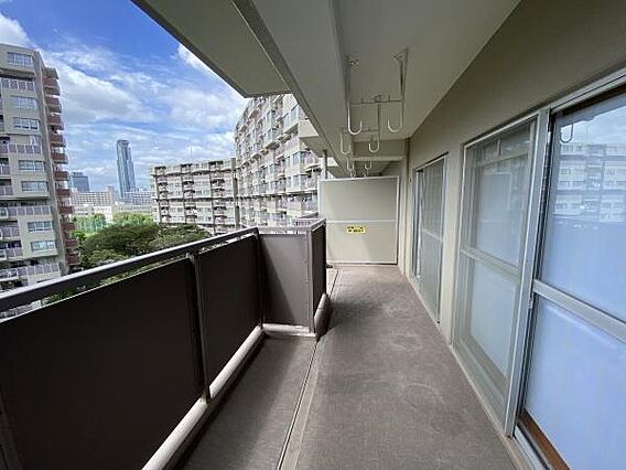 バルコニーです...