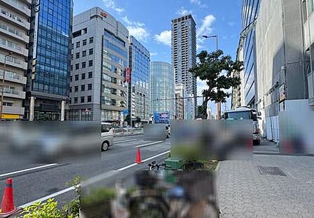 前面道路
