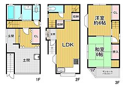 大阪市西成区北津守4丁目 中古戸建