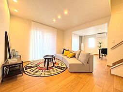 木更津市瓜倉11街区　新築戸建て　全3棟 3LDKのリビング/ダイニング